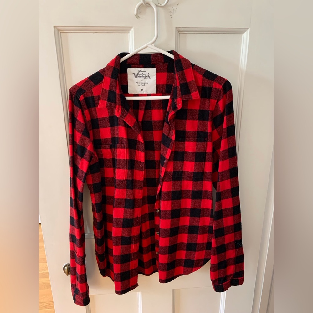 Plaid shirt. 100% cotton flannel.